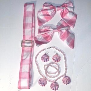 NWOT Women’s Pink Barbie, 50s Accessories Cosplay Halloween Size XXL